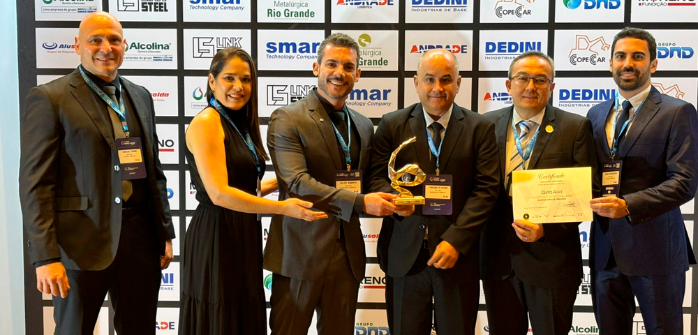 Geo Agri é vencedora do Prêmio Visão Agro Brasil na categoria Agricultura de Precisão