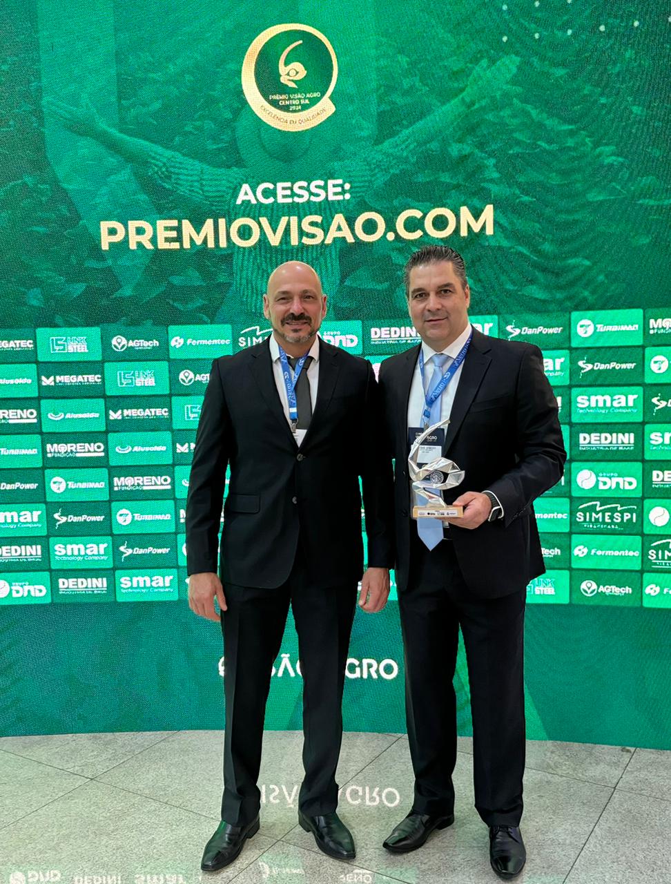 Geo Agri é eleita a melhor Empresa em Agricultura de Precisão da região Centro Sul, no prêmio Visão Agro