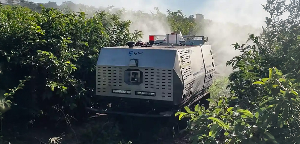 “Robô fazendeiro” que está transformando os pomares brasileiros